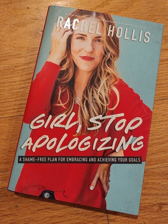 Rachel Hollis Girl Stop Apologizing Hardcover Self Help Book - Picture 2 of 10